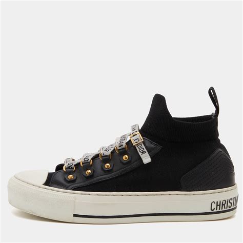 dior knit high top sneakers|dior high top sneakers price.